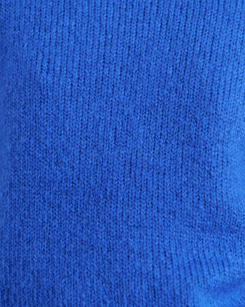 Lily Crew Sweater in COBALT