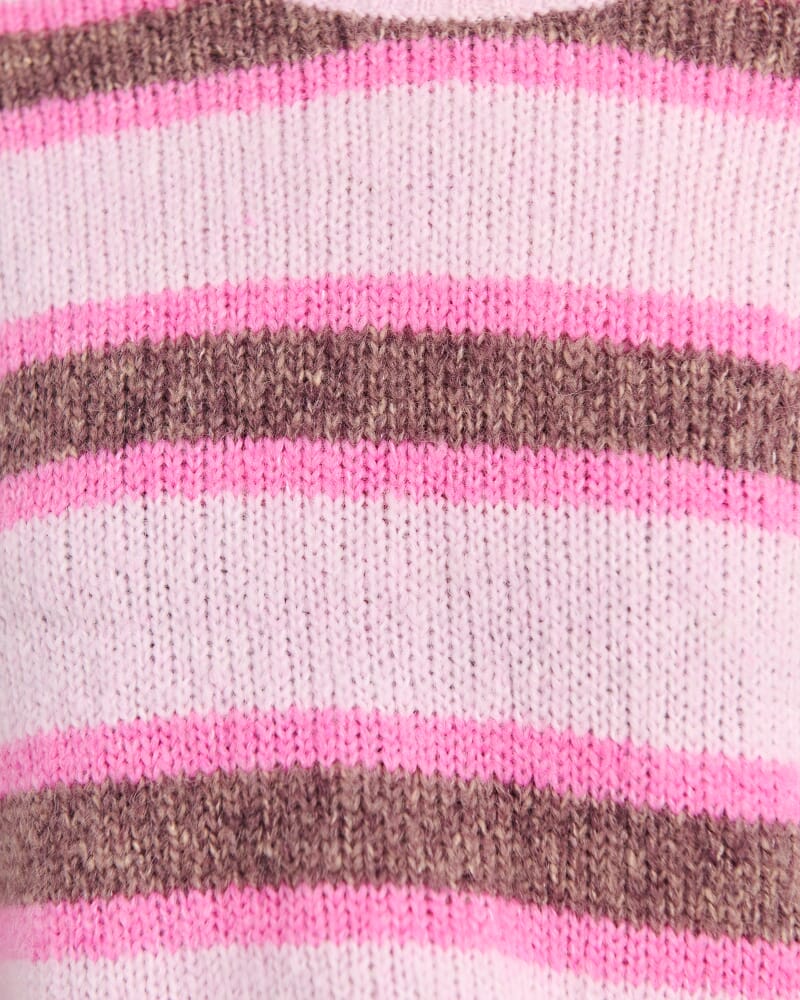 Lily Crew Sweater in PINK MULTI