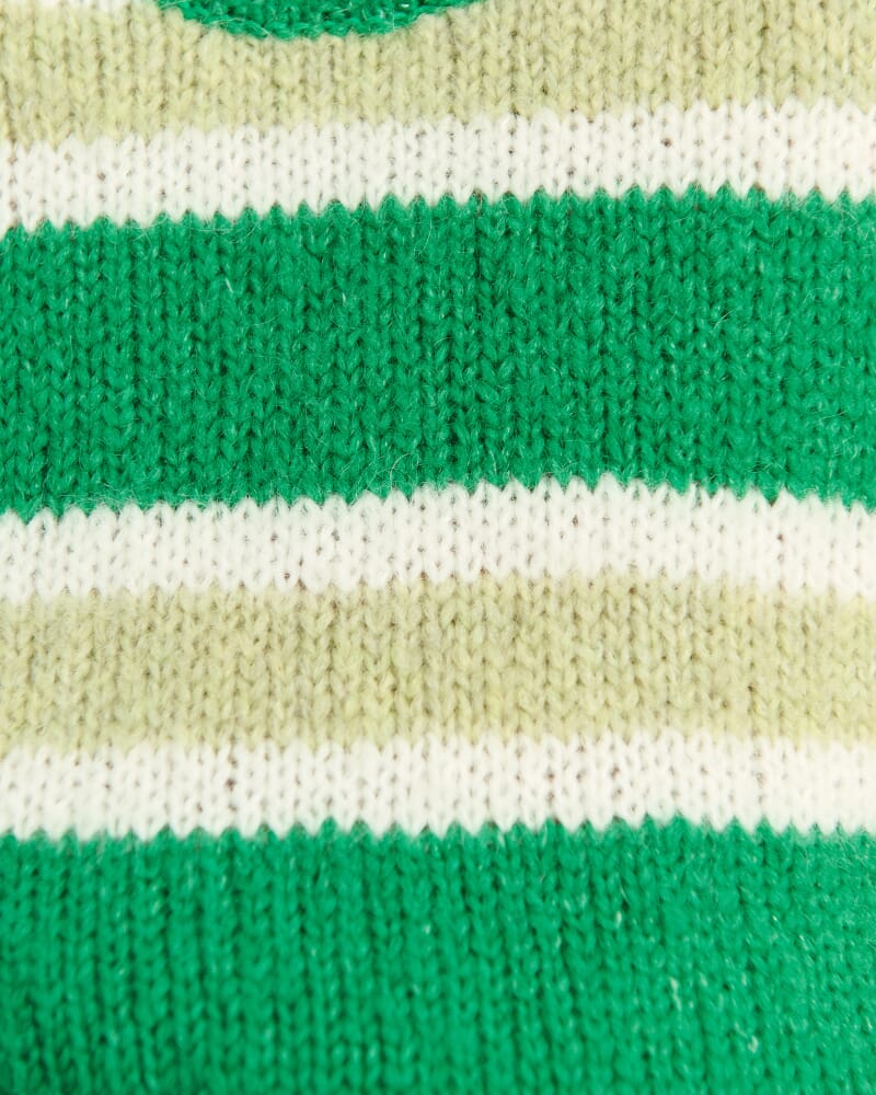 Lily Vest in GREEN/WHITE