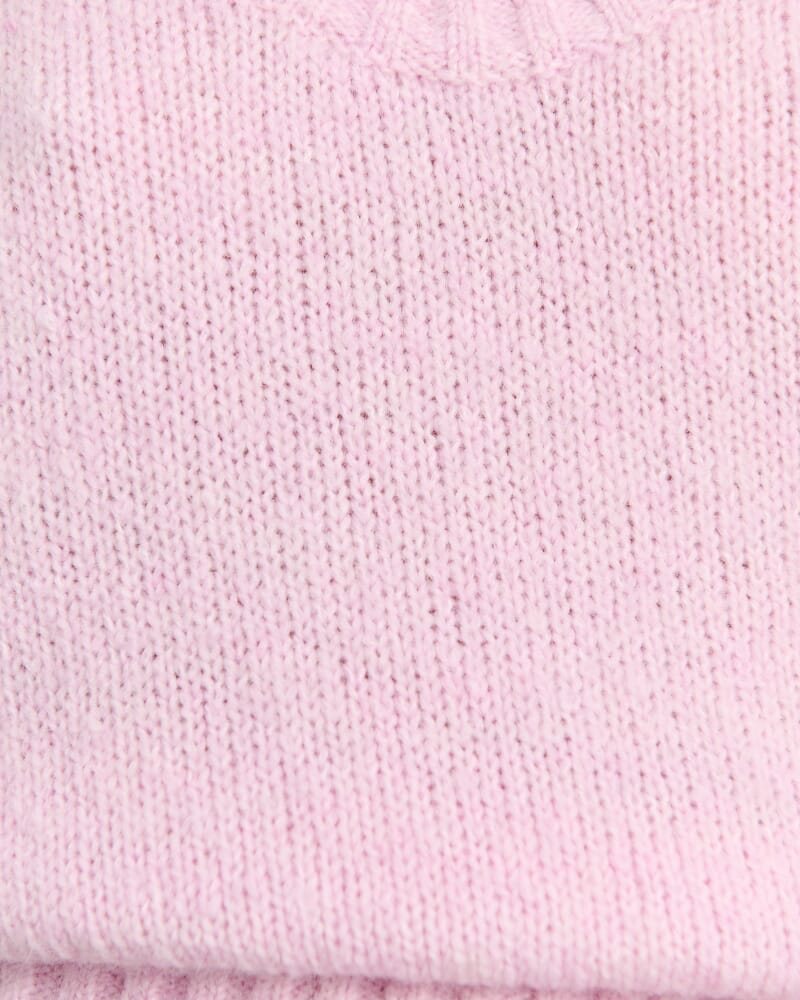 Lily Vest in PINK FROST