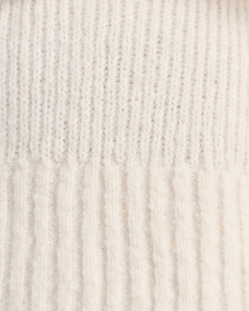 Lily Scoop Knit in MILK
