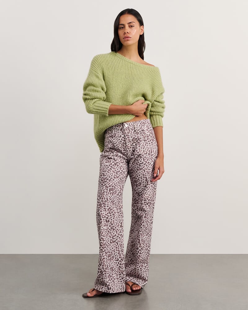 Lily Scoop Knit in SAGE