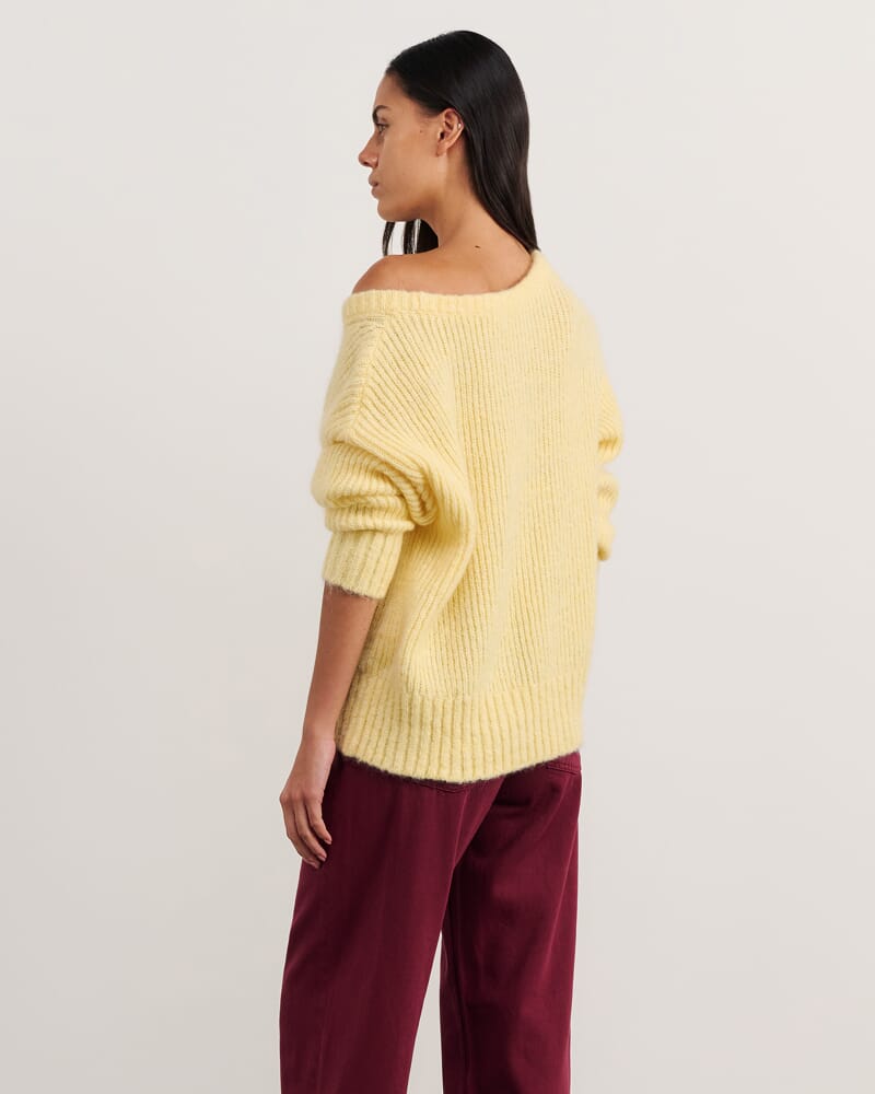 Lily Scoop Knit in SUNSHINE