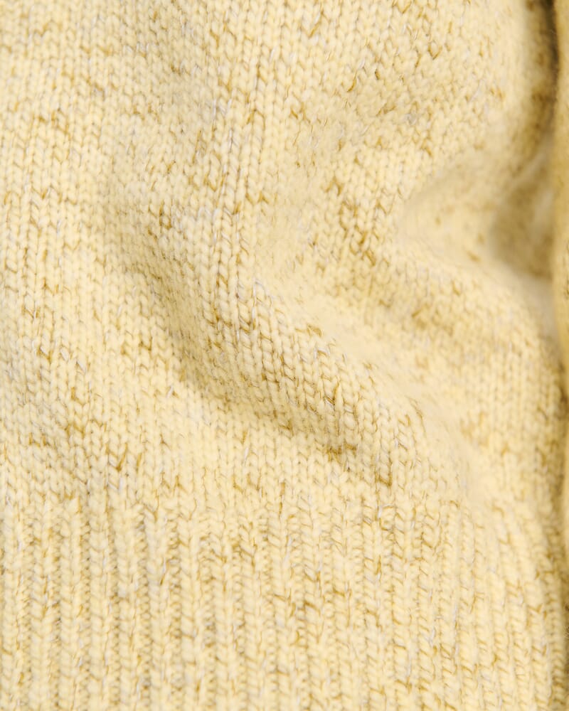 Lou Zip Knit Jacket in BUTTERCUP
