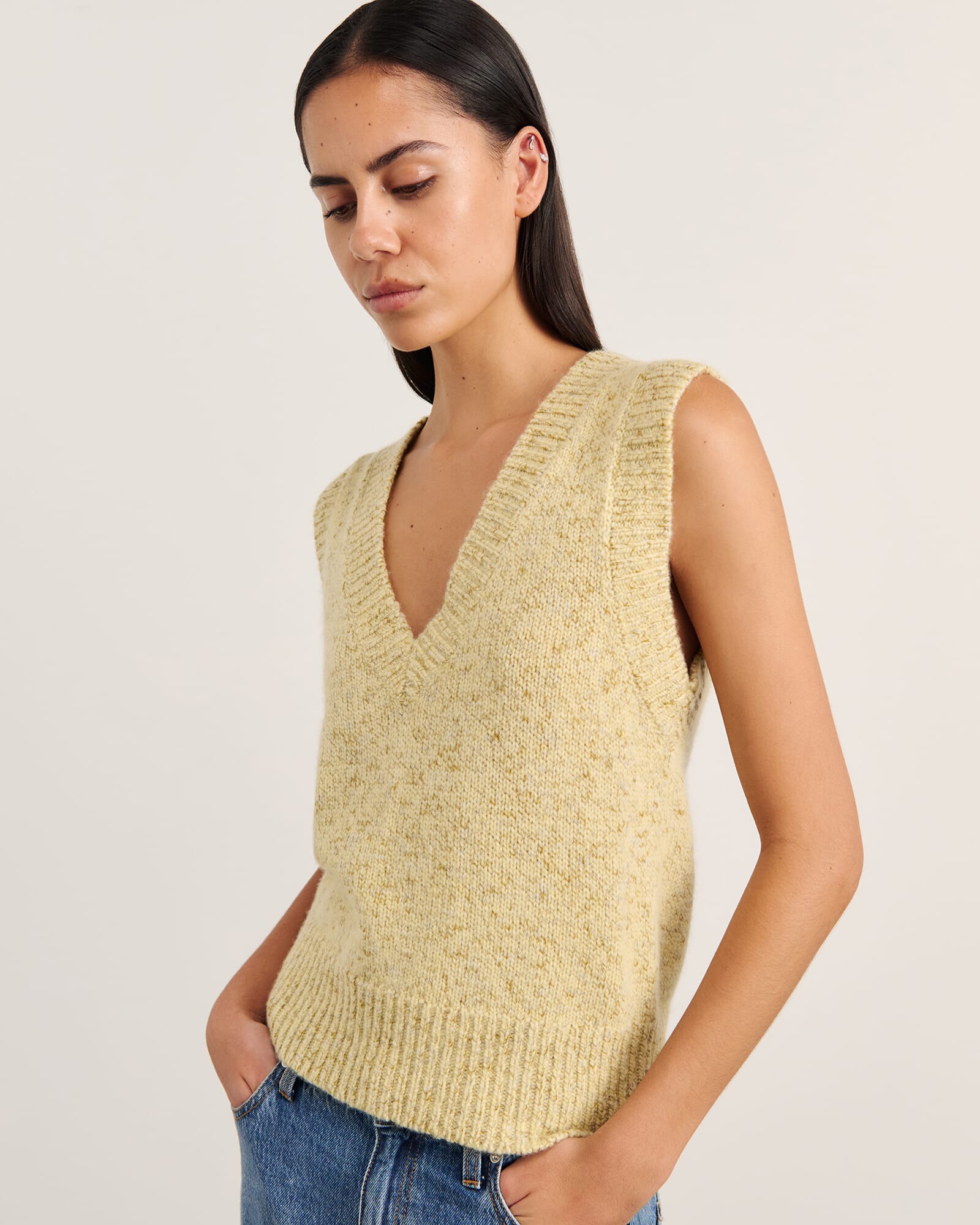 Lou V Neck Vest