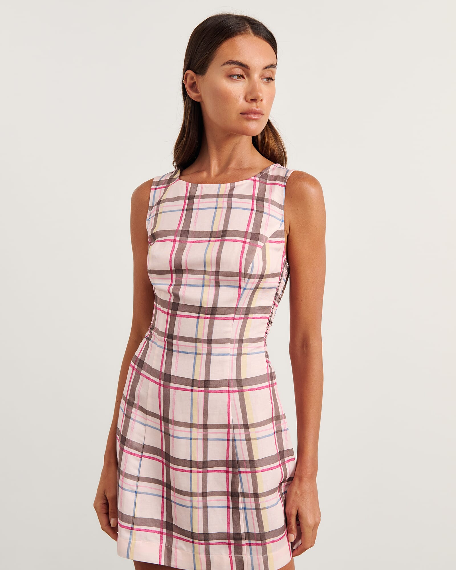 Painterly Mini Dress